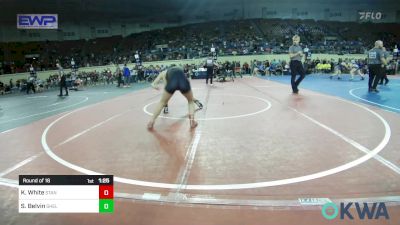 102 lbs Round Of 16 - Kylei White, Standfast vs Silver Belvin, Shelton Wrestling Academy