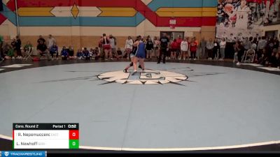 125 lbs Cons. Round 2 - Ryauna Nepomucceno, Cheyenne East vs Lydia Newhoff, Gering Girls