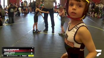 50 lbs Round 2 (4 Team) - Jaiden Smith, Iowa Hammers vs Nolan Rodriguez, Tribe Wrestling