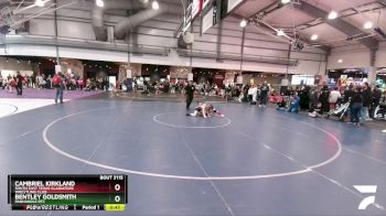 75 lbs Semifinal - Bentley Goldsmith, Panhandle RTC vs Cambriel Kirkland, South East Texas Gladiators Wrestling Club