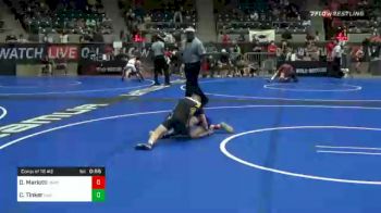 73 lbs Consolation - Dominick Mariotti, Unattatched vs Caleb Tinker, USA Gold