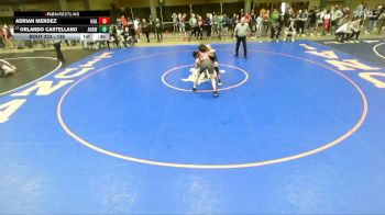 138 lbs Champ. Round 2 - Orlando Castellano, Galesburg vs Adrian Mendez, Unattached