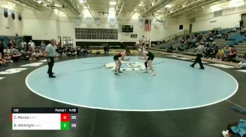 132 lbs Placement - Benjamin Whitright, Cheyenne East vs Carlos Munoz, Eaton