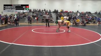144 lbs Cons. Round 1 - Kolbein Ostby, Mount Pleasant vs Charles Lahey, Dubuque Hempstead