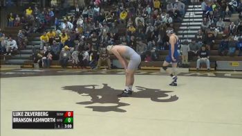 165 lbs Luke Zilverberg, SDSU vs Branson Ashworth, Wyoming