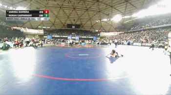 Girls 2A 100 lbs Cons. Round 5 - Norah Cartwright, Lakewood (Girls) vs Janissa Barrera, Othello (Girls)