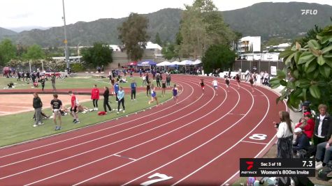 Women's 800m Open