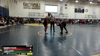 285 lbs Quarterfinal - Dominic Macon, Nelson vs Yuko Cueto, Beaverton