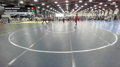 72 lbs Round 2 (10:30am Friday) - Orlando Cruz, Cali Red vs Vincent Mcquone, Scorpions