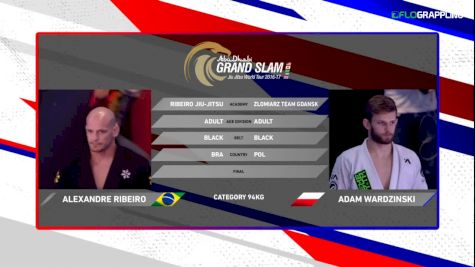 Xande Ribeiro vs Adam Wardzinski 2017 Abu Dhabi Grand Slam