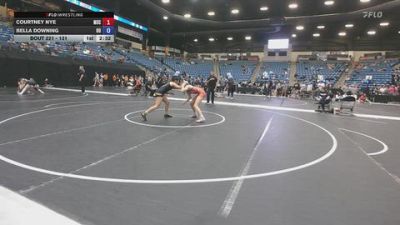 131 lbs Quarterfinal - Courtney Nye, Murray State vs Bella Downing, Ottawa University