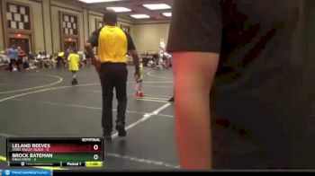 40 lbs Semis & 1st Wrestleback (8 Team) - Brock Bateman, Kings Krew vs Leland Reeves, Steel Valley Black