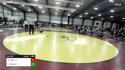 100 lbs Cons. Round 3 - Rhylee Clark, Grantsville vs Atti Nielson, Juab