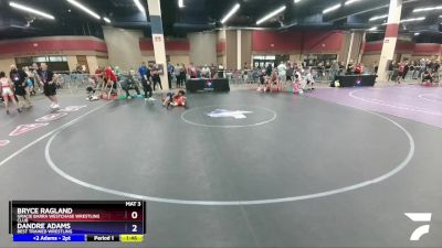 92 lbs Semifinal - Bryce Ragland, Gracie Barra Westchase Wrestling Club vs Dandre Adams, Best Trained Wrestling