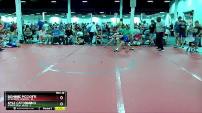 96 lbs Round 1 (4 Team) - Kyle Capodanno, Xtreme Team White vs Dominic Picciotti, U2 Upstate Uprising