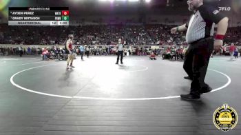 B3A-157 lbs Quarterfinal - Grady Mittasch, Pawnee vs Ayden Perez, Watonga