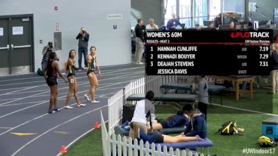 Women's 60m, Final - Section 2, Hannah Cunliffe 7.19 NCAA #1