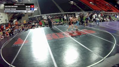 175 lbs Colton Snyder, Montana 1 HS Boys vs Davian Tovar, Temecula Valley HS Boys