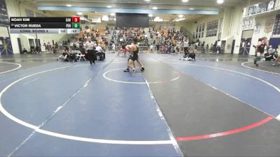 138 lbs Cons. Round 4 - Noah Kim, Canyon vs Victor Rueda, Peninsula
