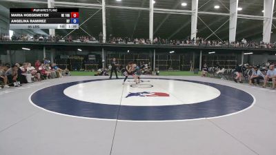 95 lbs Maria Hoegemeyer, Nebraska vs Angelina Ramirez, New York