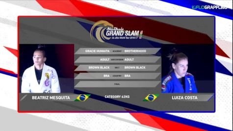 Beatriz Mesquita vs Luiza Montiero 2017 Abu Dhabi Grand Slam