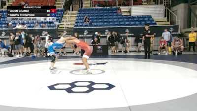 150 lbs Cons. Rd Of 32 - Aiden Graner, Minnesota vs Kolvin Thompson, Utah