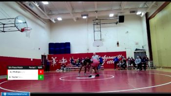 152 lbs 5th Place Match - Antonia Phillips, Alton (Sr.) vs Devon Taylor, Belleville (East)