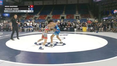 113 lbs Champ. Rd Of 64 - Diego Martinez, Illinois vs Nicholas Yetzer, Virginia