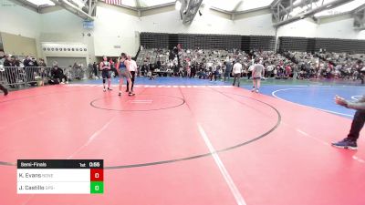 118-I2 lbs Semifinal - Kingsley Evans, None vs Jacob Castillo, GPS Wrestling Club