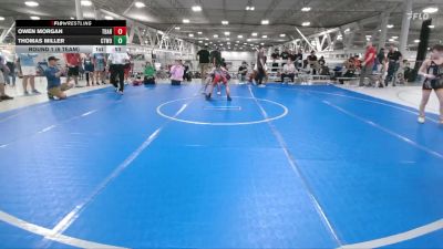 84 lbs Round 1 (6 Team) - Thomas Miller, CTWHALE ORCA vs Owen Morgan, Team Barracuda
