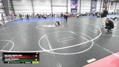 72 lbs Rd# 4- 2:00pm Friday Final Pool - Korbin Kiessling, Dynasty Deathrow vs David Crawford, Michigan S.W.A.T