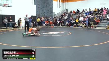 85 lbs Cons. Semi - Treyvin Bascom, Big Game Wrestling Club vs Hugo Hughes, Big Game Wrestling Club