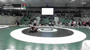 106 lbs Cons. Round 4 - Brodie O`Keefe, Benedictine College Prep vs Dennis Hall, Christian Brothers Academy