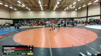 126 lbs Quarterfinal - Eli Raymond, Tongue River vs Kaeden Smith, Tongue River