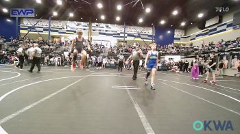 120 lbs Quarterfinal - Elijah Zentner, Piedmont vs Carter Perry, Choctaw Ironman Youth Wrestling