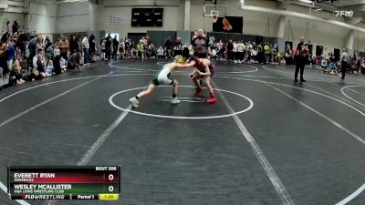 75 lbs Cons. Semi - Wesley McAllister, UQA Lions Wrestling Club vs Everett Ryan, Mavericks