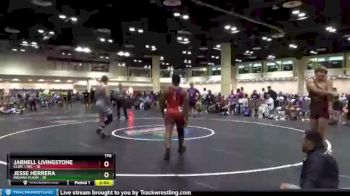 170 lbs Round 9 (10 Team) - Jesse Herrera, Indiana Flash vs Jarnell Livingstone, CLWC / IWC