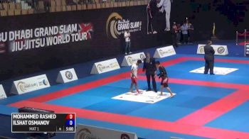 MOHAMMED RASHED VS ILSHAR OSMANOV 2017 Abu Dhabi Grand Slam No-Gi
