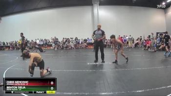72 lbs Round 1 (10 Team) - Chris Nemcovic, Georgia United Blue vs Benton Delia, Bomb Squad
