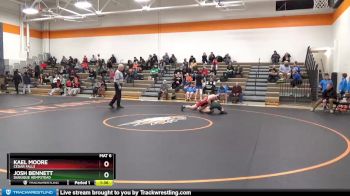 JV Boys-8 lbs Round 3 - Kael Moore, Cedar Falls vs Josh Bennett, Dubuque Hempstead