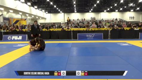 Emma Alexandra Reiter vs Dorthe Celine Bredal Haga 2025 World IBJJF Jiu-Jitsu No-Gi Championship