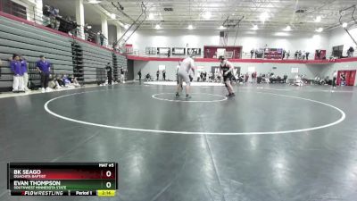 285 lbs Cons. Round 4 - BK Seago, Ouachita Baptist vs Evan Thompson, Southwest Minnesota State