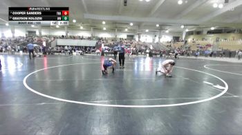 105 lbs Champ. Round 1 - Cooper Sanders, TN Wrestling Academy vs Grayson Kolozsi, Wildcats Wrestling