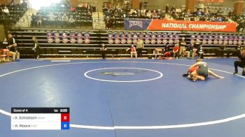 130 lbs Consi Of 4 - Andrea Schlabach, Grand View vs Kaylee Moore, Eastern Oregon University