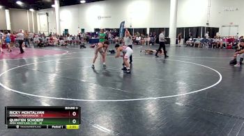 138 lbs Round 3 (10 Team) - Ricky Montalvan, Maximum Performacne vs Quinten Schoeff, Avon Wrestling Club