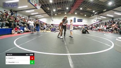 75 lbs Quarterfinal - Vincent Gustason, Team Tulsa Wrestling Club vs Champ Bryant, Victory Combat Sports