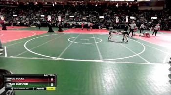 78 lbs Quarterfinal - Bryce Books, GAW1 vs Ryker Leonard, WSW1
