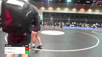 197 lbs Round Of 16 - Marco Retano, Eastern Oregon University vs Hunter James, Menlo