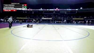 141 lbs Round Of 64 - Paul Chapman, Louisiana State vs Caleb Burbank, Idaho