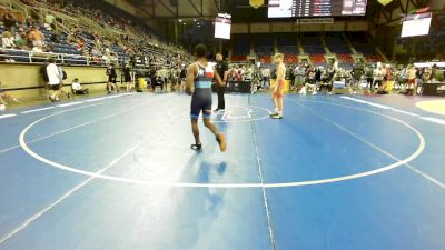 100 lbs Rnd Of 32 - Trace Rial, IA vs Aaron Micheals, TX